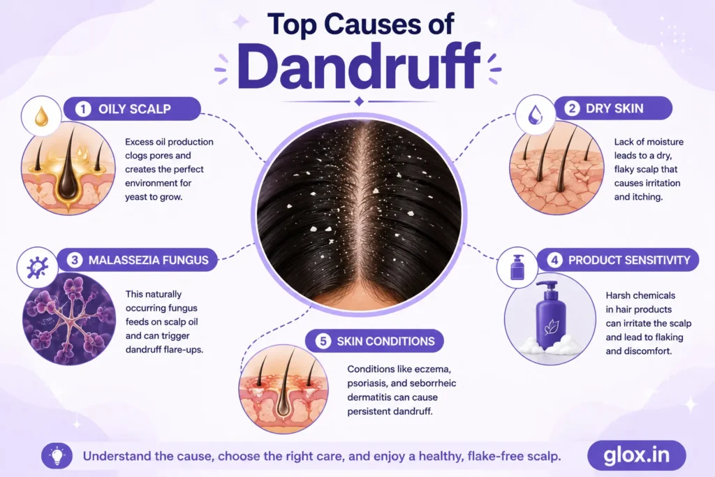 What Causes Dandruff?